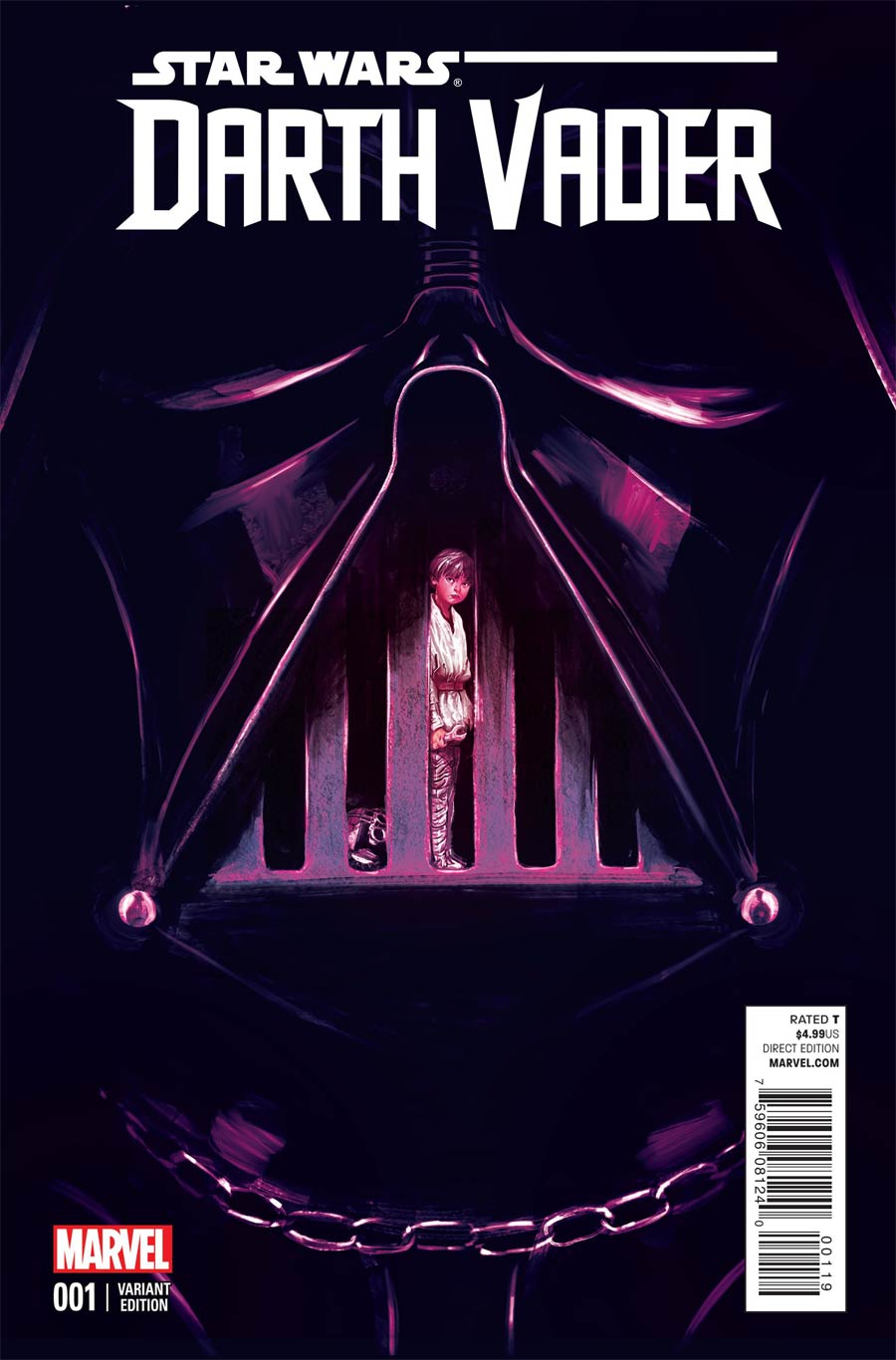 Darth Vader #1 Cover J Incentive Mike Del Mundo Variant Cover