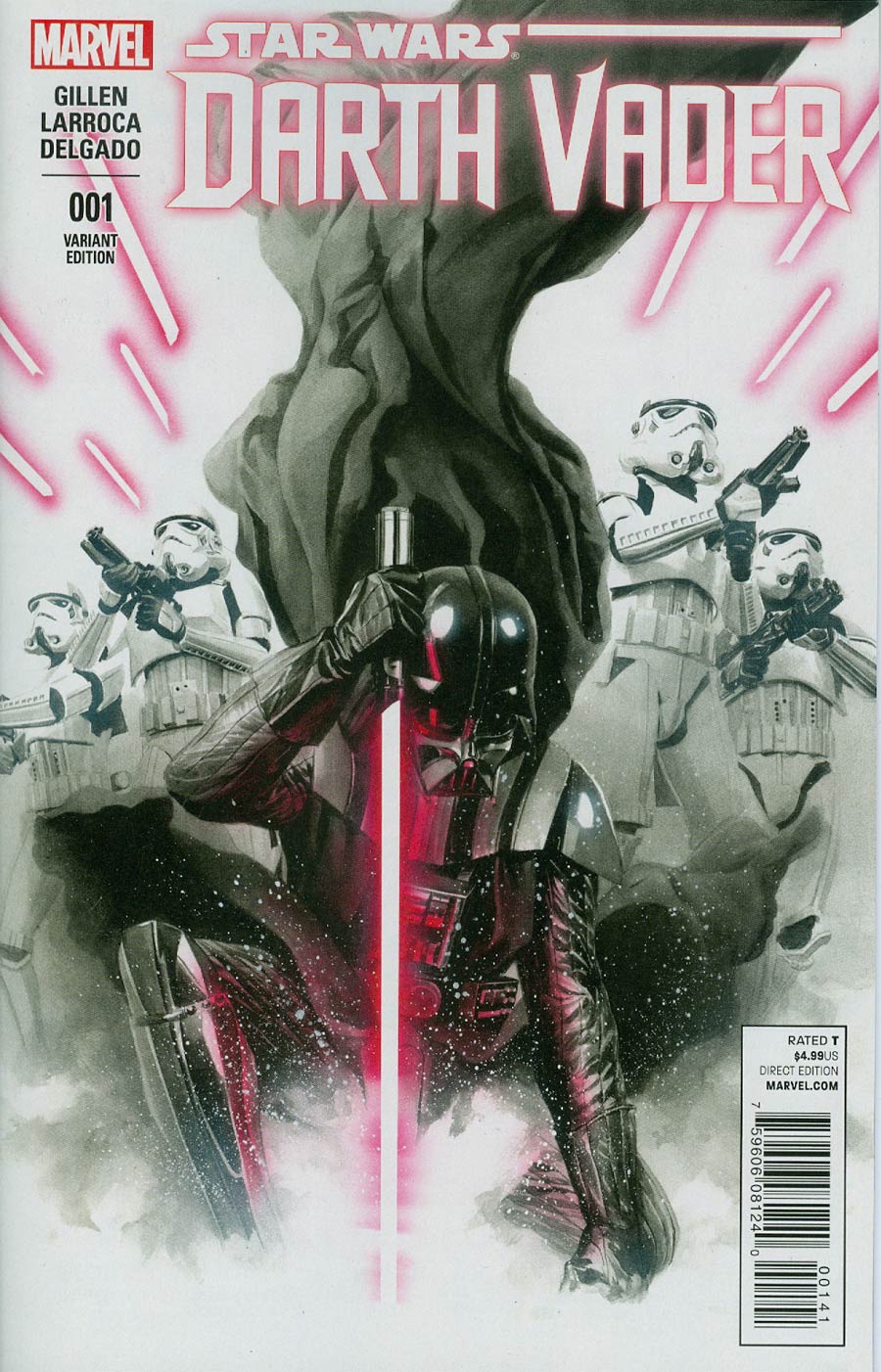 Darth Vader #1 Cover N Incentive Alex Ross Color Variant Cover