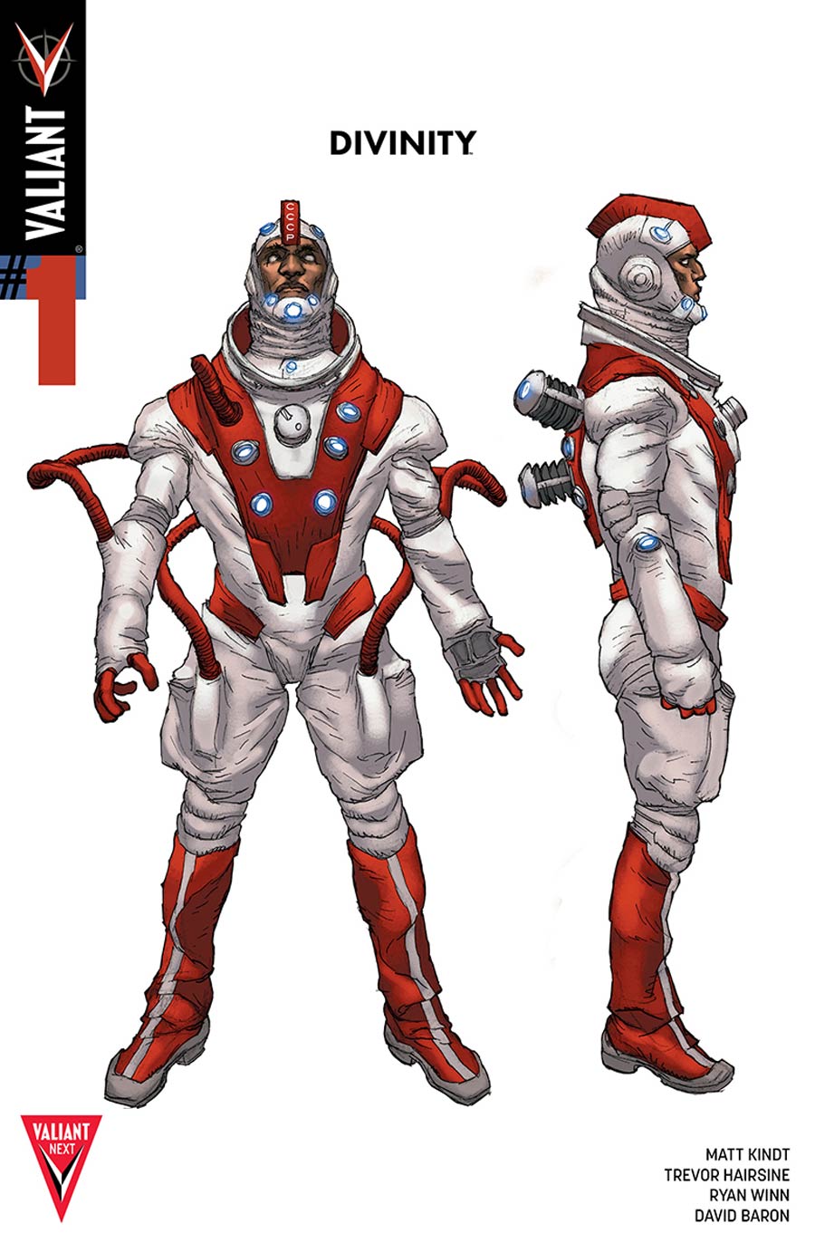 Divinity #1 Cover E Incentive Lewis LaRosa Character Design Variant Cover