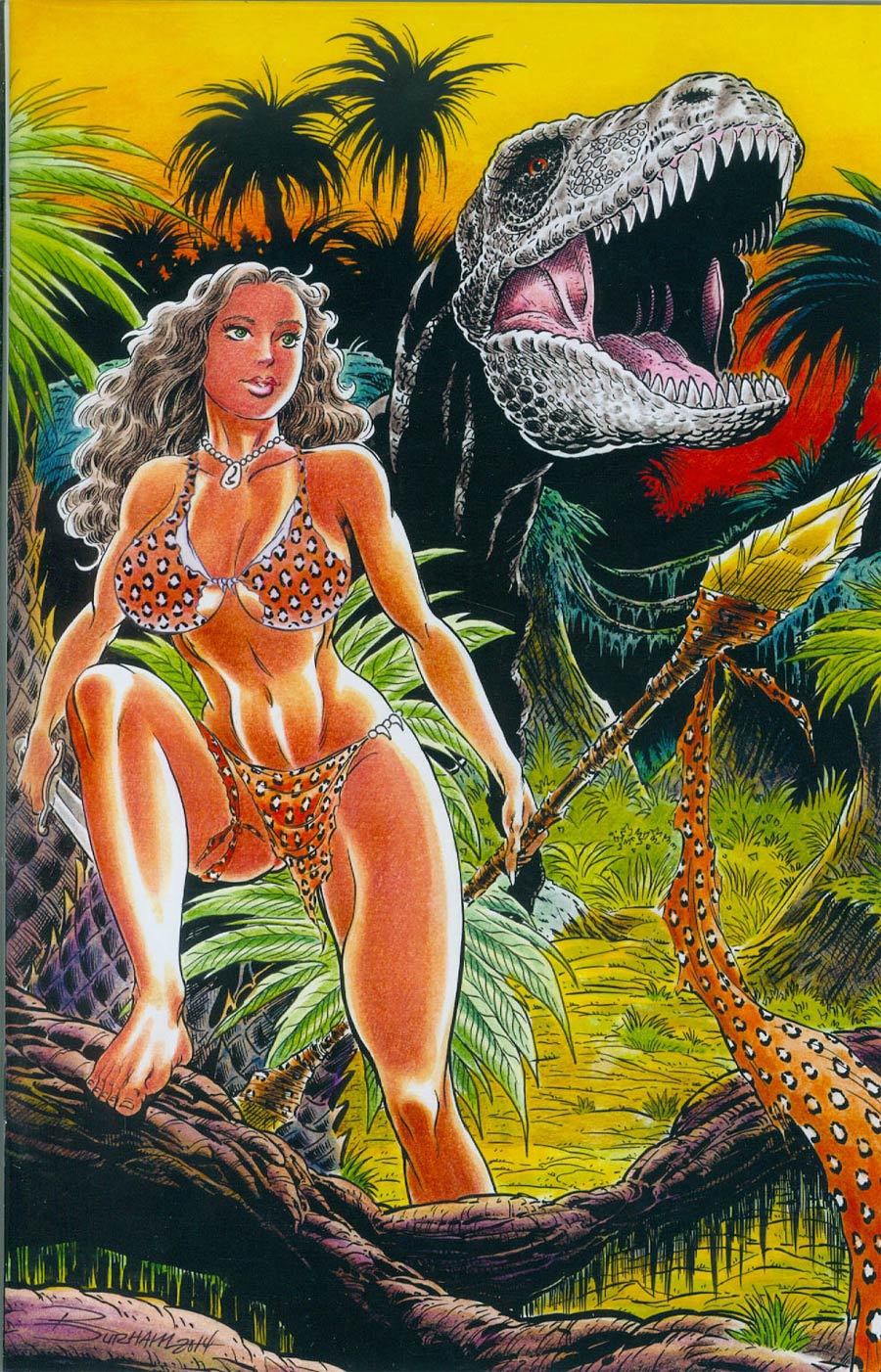 Cavewoman The Return #1 Cover B Variant Rob Durham Cover