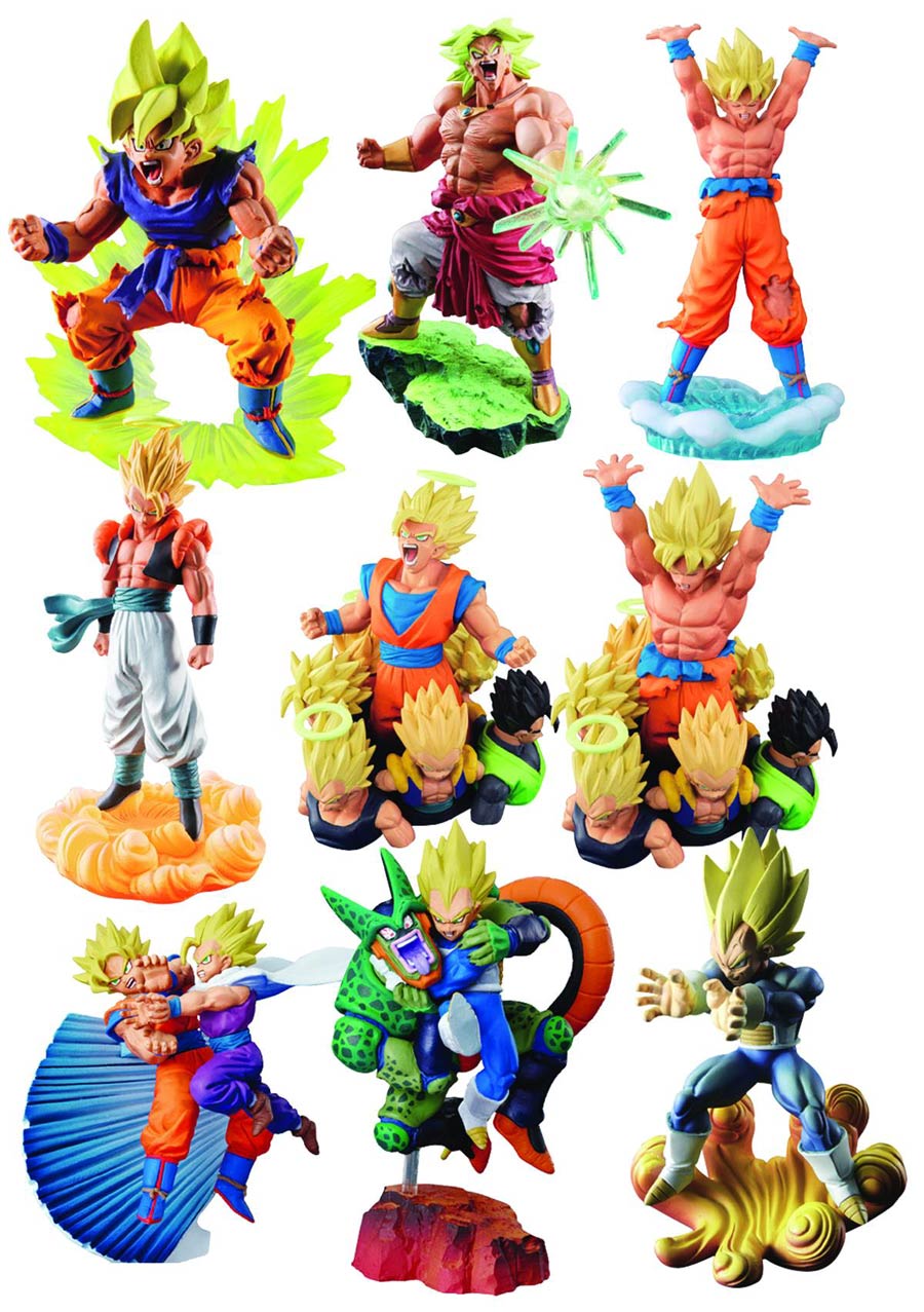 Dragon Ball Z Legendary Warrior SS Capsule Blind Mystery Box