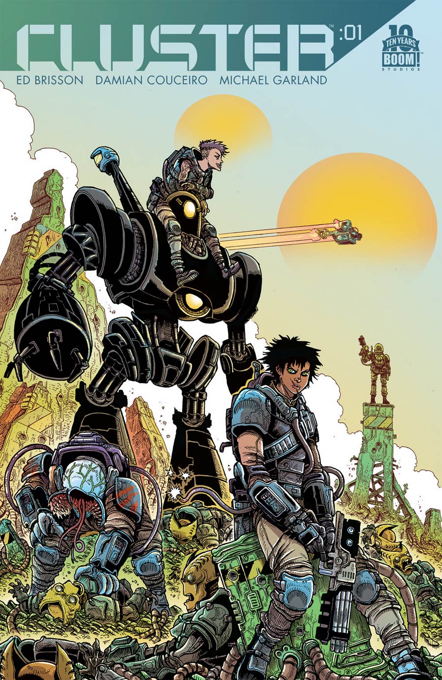 Cluster #1 Cover A 1st Ptg Regular James Stokoe Cover