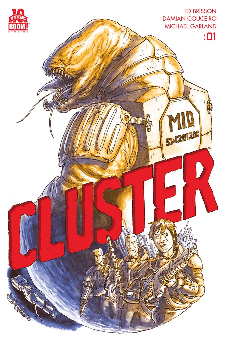 Cluster #1 Cover B 1st Ptg Regular Simon Roy Cover