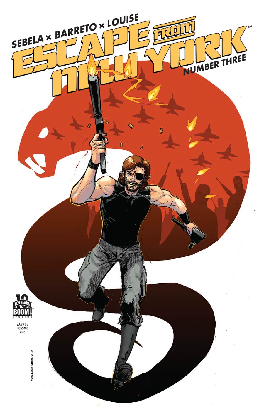 Escape From New York #3 Cover B Regular Riley Rossmo Cover