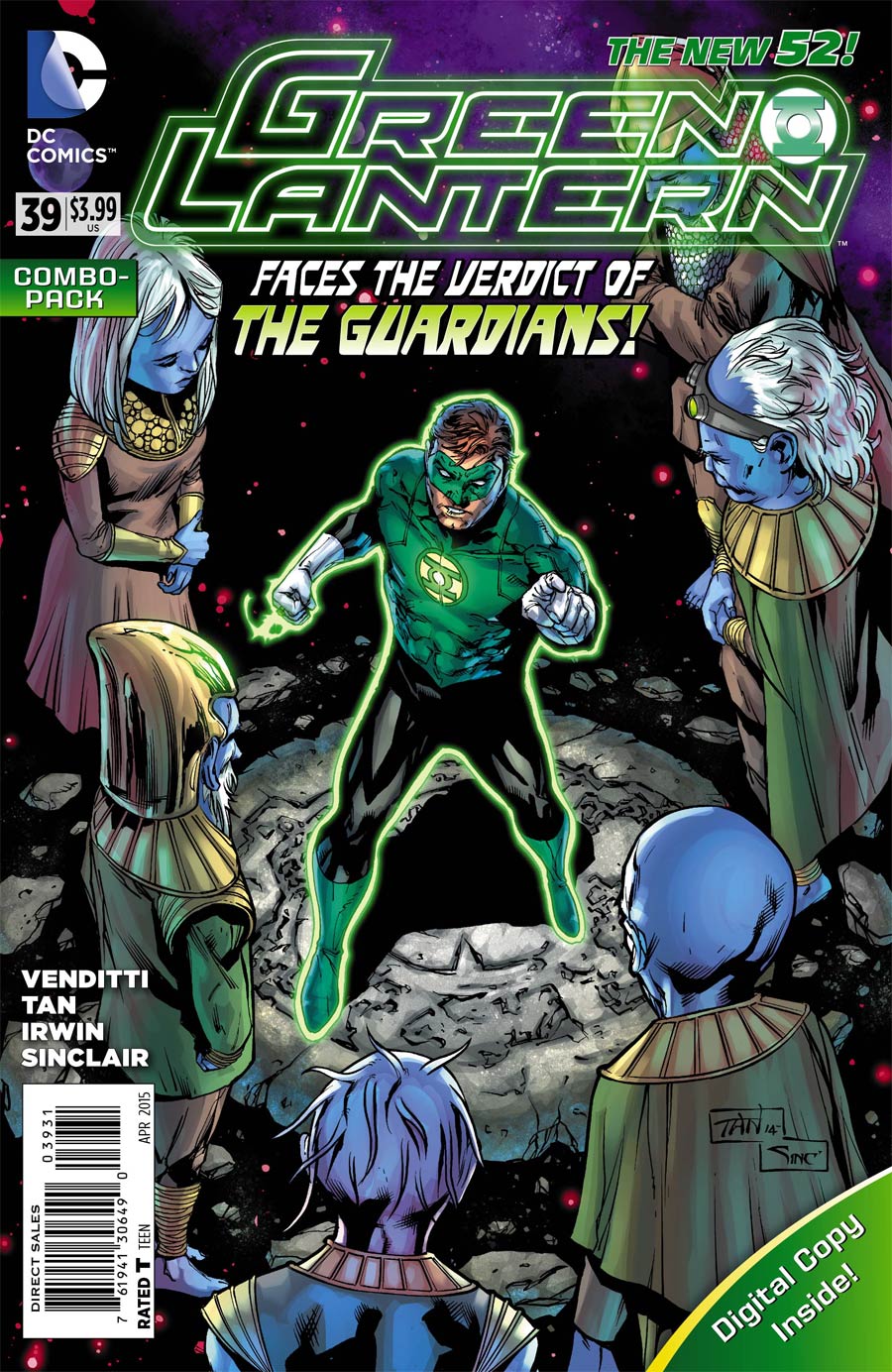 Green Lantern Vol 5 #39 Cover D Combo Pack Without Polybag