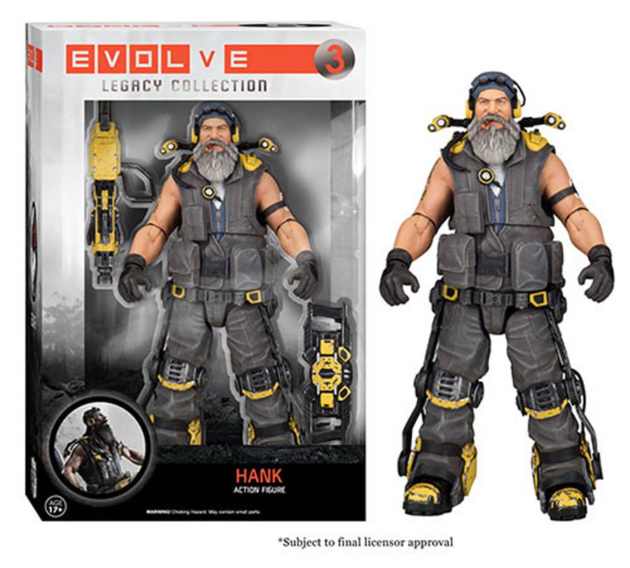 Legacy Collection Evolve 03 Hank 6-Inch Action Figure