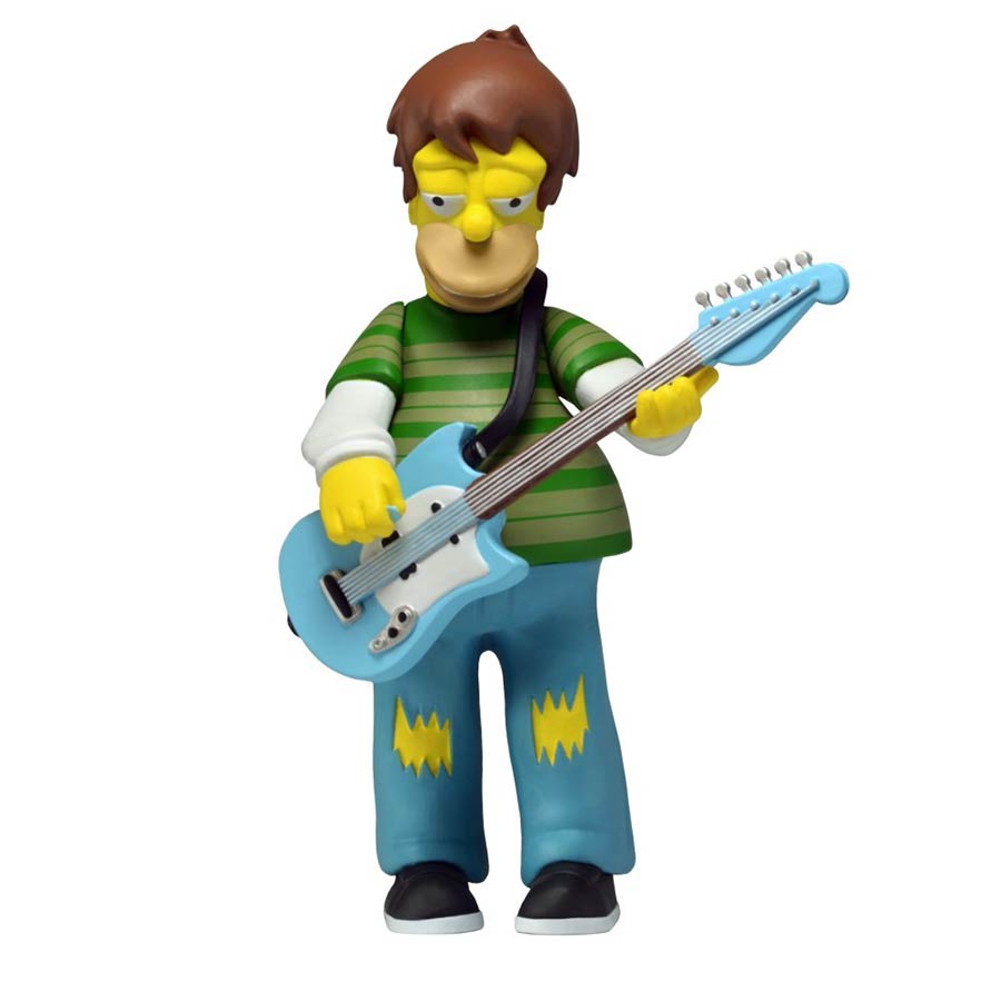 Simpsons 25th Anniversary 5-Inch Series 4 Homer Simpson That 90s Show Action Figure