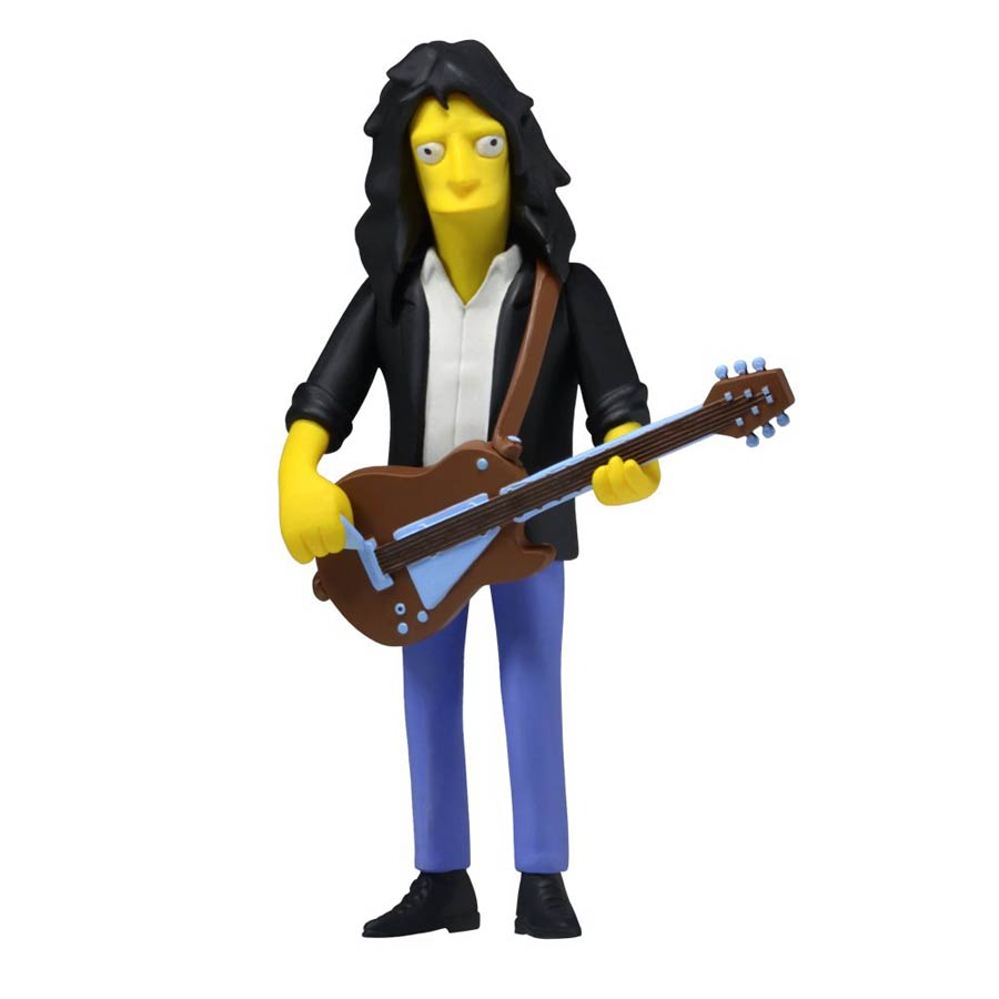 Simpsons 25th Anniversary 5-Inch Series 4 Joe Perry Aerosmith Action Figure