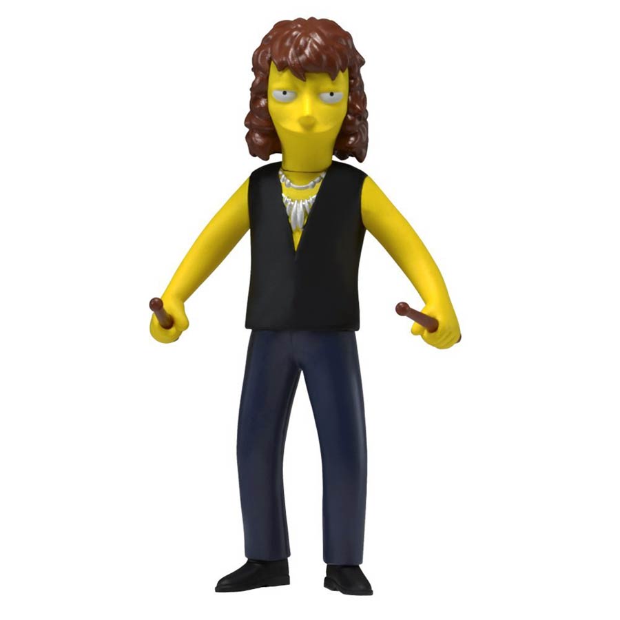 Simpsons 25th Anniversary 5-Inch Series 4 Joey Kramer Aerosmith Action Figure
