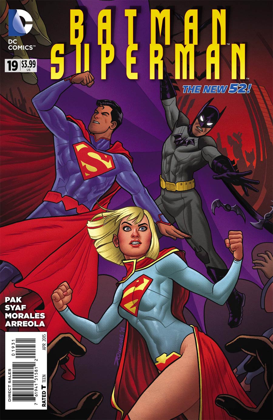 Batman Superman #19 Cover E Incentive Joe Quinones Variant Cover