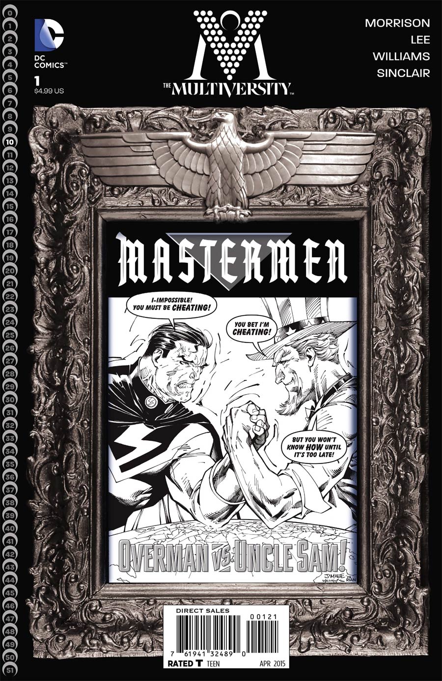 Multiversity Mastermen #1 Cover B Incentive Jim Lee Sketch Cover