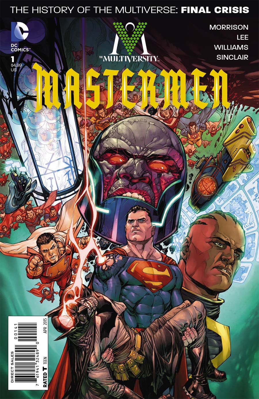 Multiversity Mastermen #1 Cover D Incentive Yanick Paquette Variant Cover