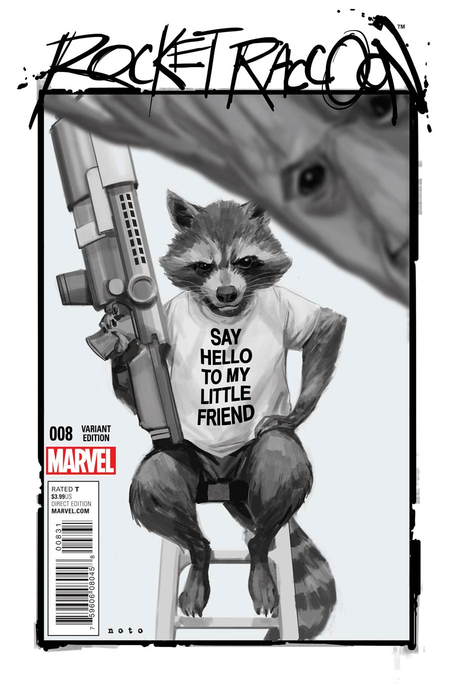 Rocket Raccoon Vol 2 #8 Cover B Variant Phil Noto Cover