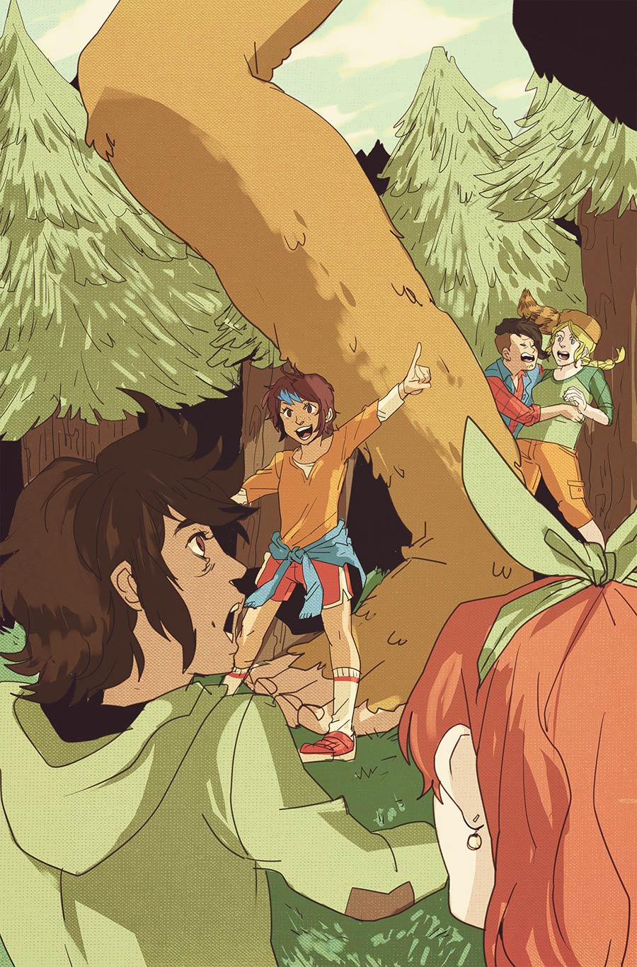 Lumberjanes #11 Cover B Incentive Emily Hu Virgin Variant Cover