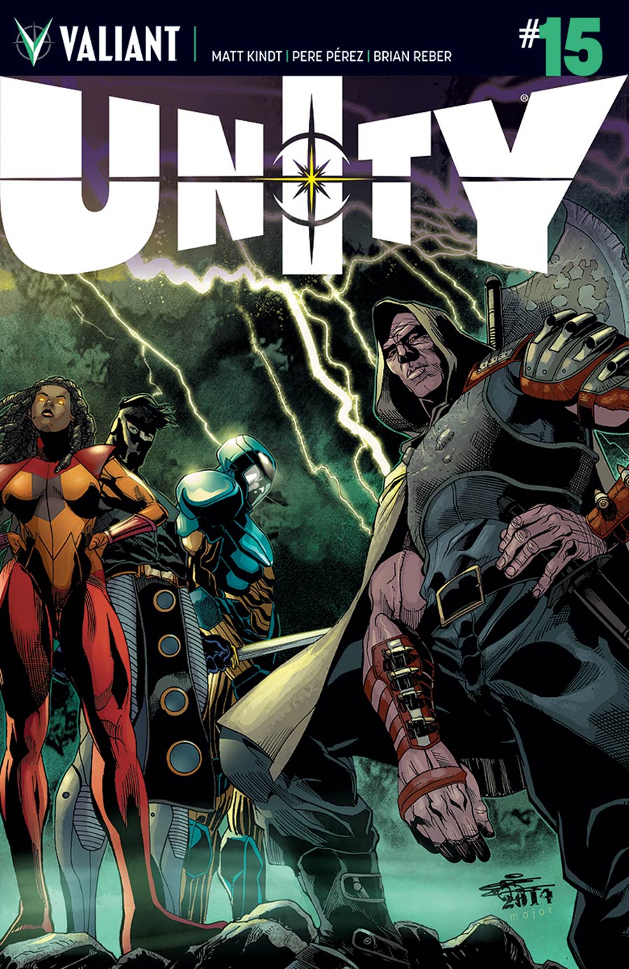 Unity Vol 2 #15 Cover C Incentive ChrisCross Variant Cover