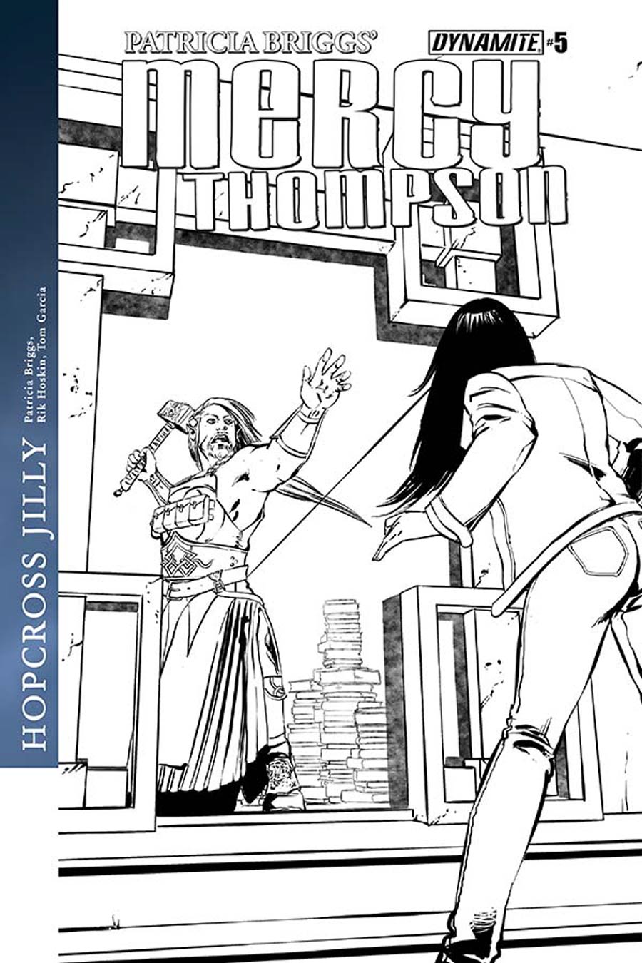 Patricia Briggs Mercy Thompson #5 Cover B Incentive Tom Garcia Black & White Cover