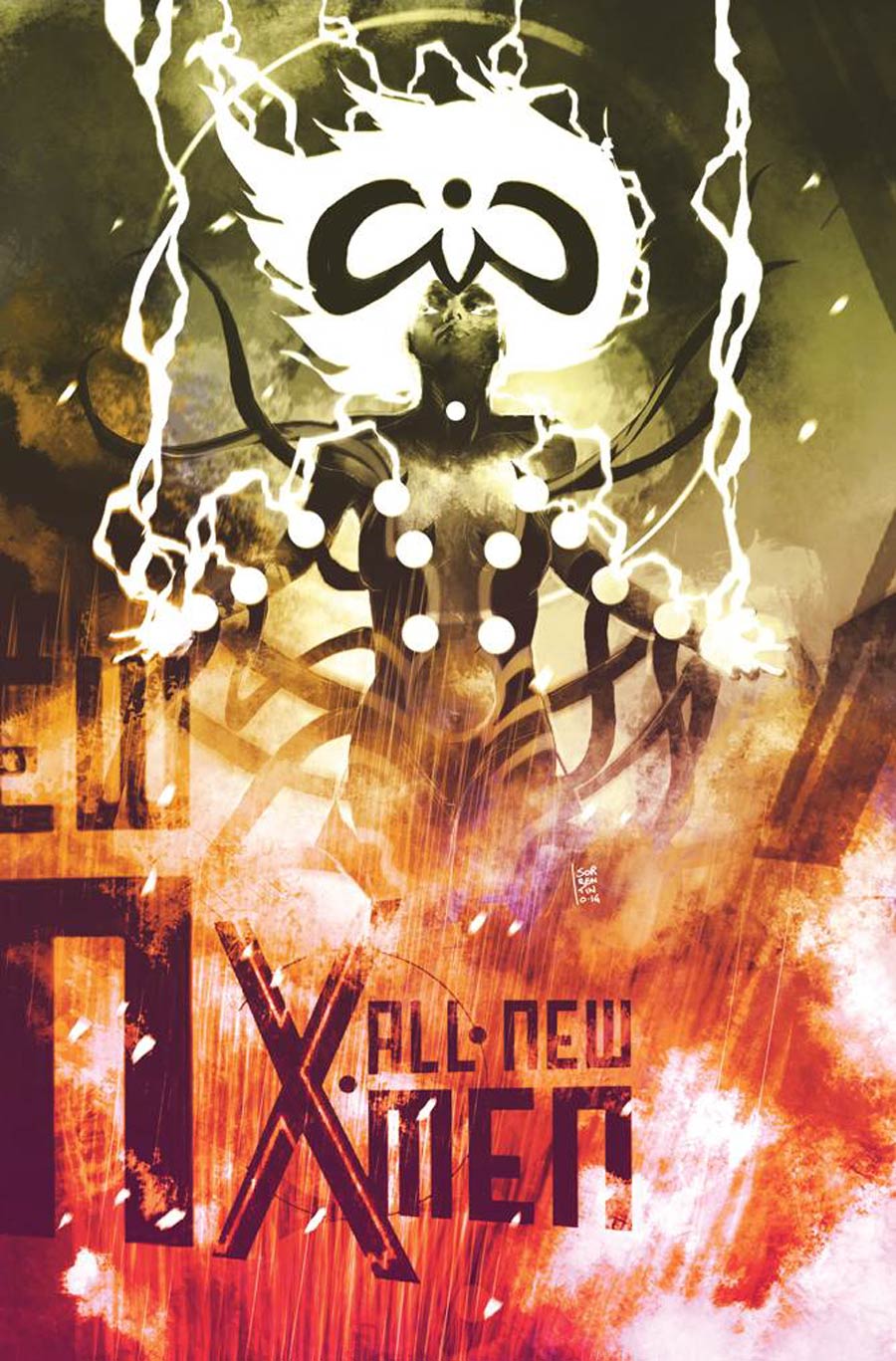 All-New X-Men #38 Cover C Incentive Andrea Sorrentino Cosmically Enhanced Variant Cover (Black Vortex Part 4)