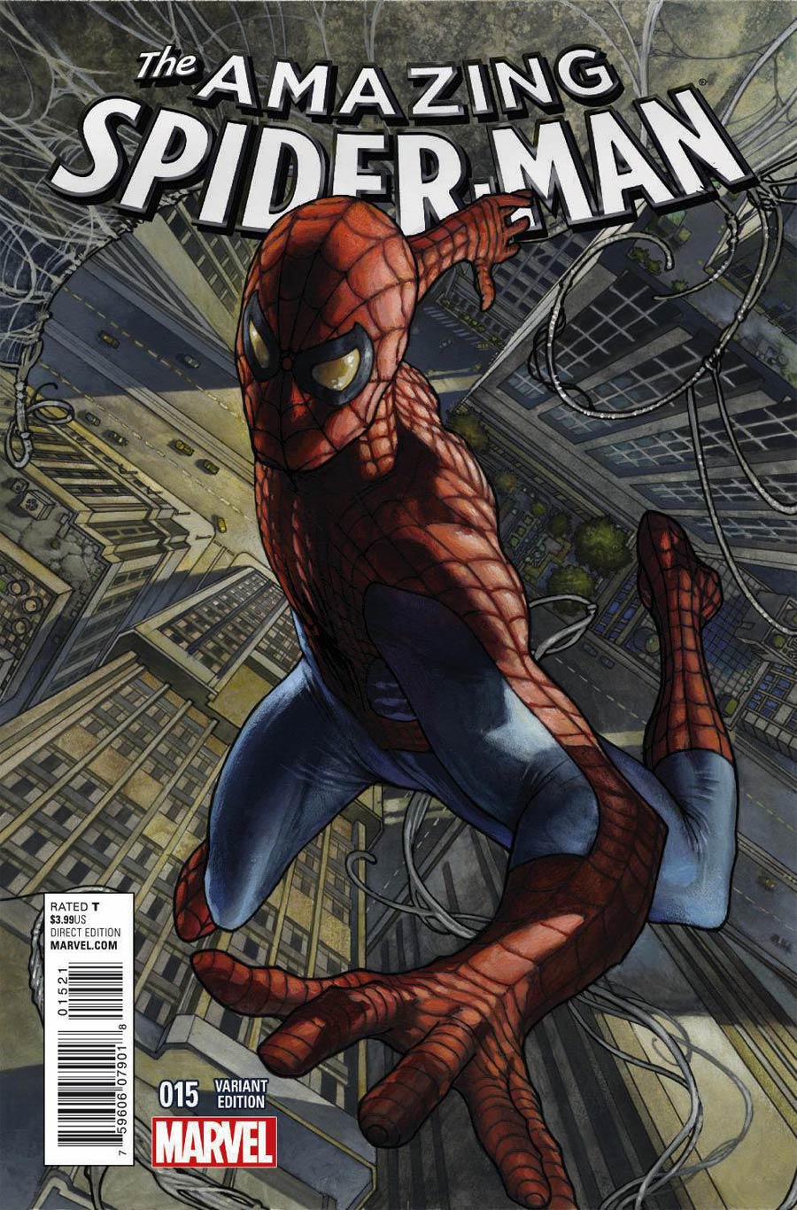 Amazing Spider-Man Vol 3 #15 Cover B Incentive Simone Bianchi Variant Cover (Spider-Verse Tie-In)