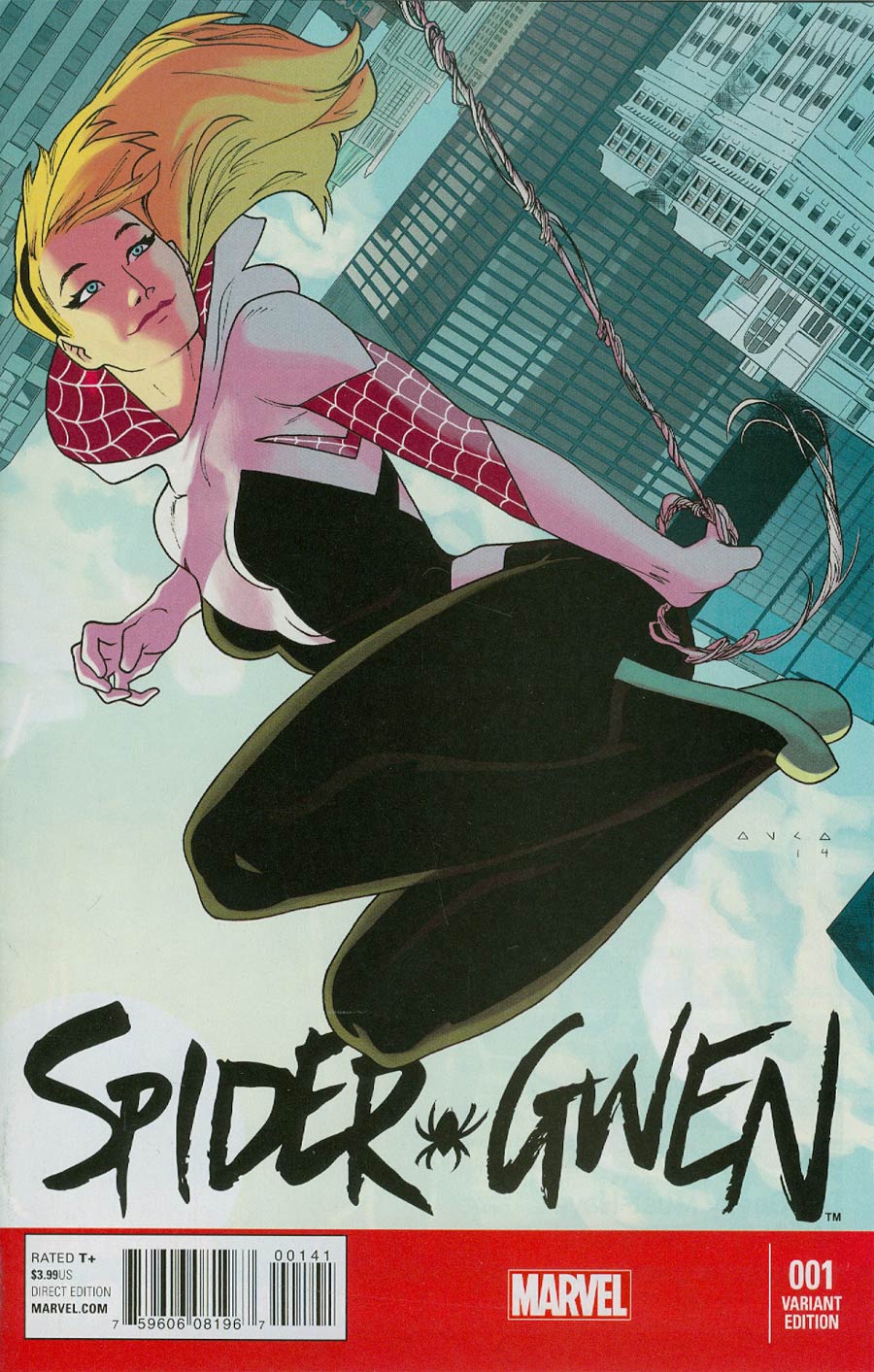 Spider-Gwen #1 Cover H Incentive Kris Anka Variant Cover