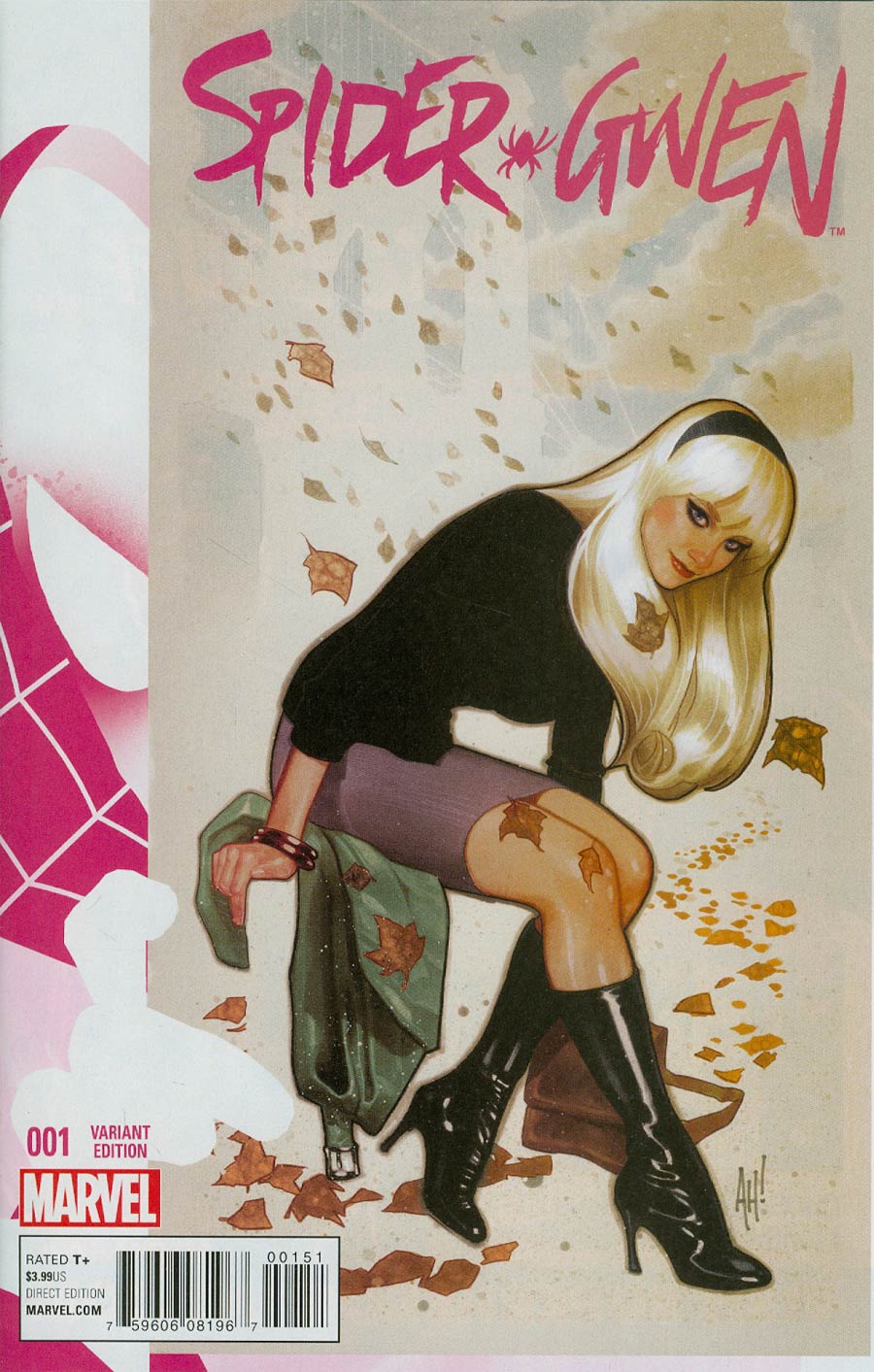 Spider-Gwen #1 Cover I Incentive Adam Hughes Variant Cover (Limit 1 Per Customer)