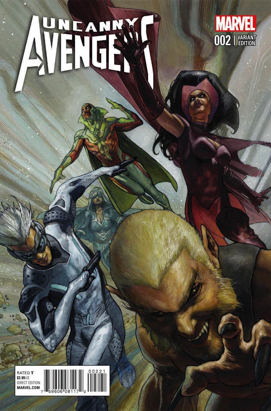 Uncanny Avengers Vol 2 #2 Cover C Incentive Simone Bianchi Variant Cover