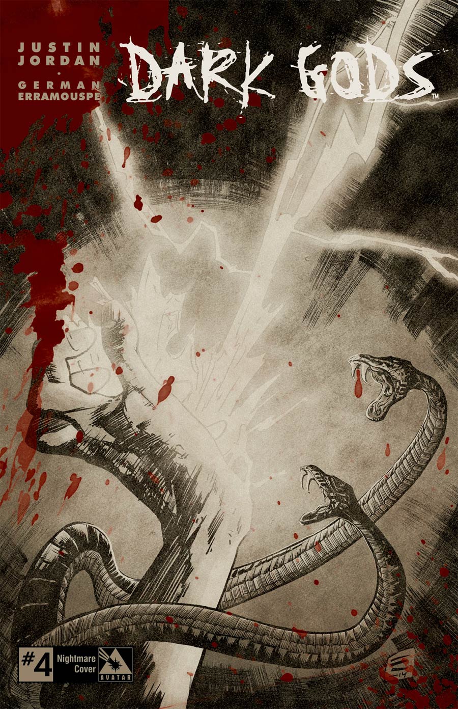 Dark Gods #4 Cover E Incentive Nightmare Cover