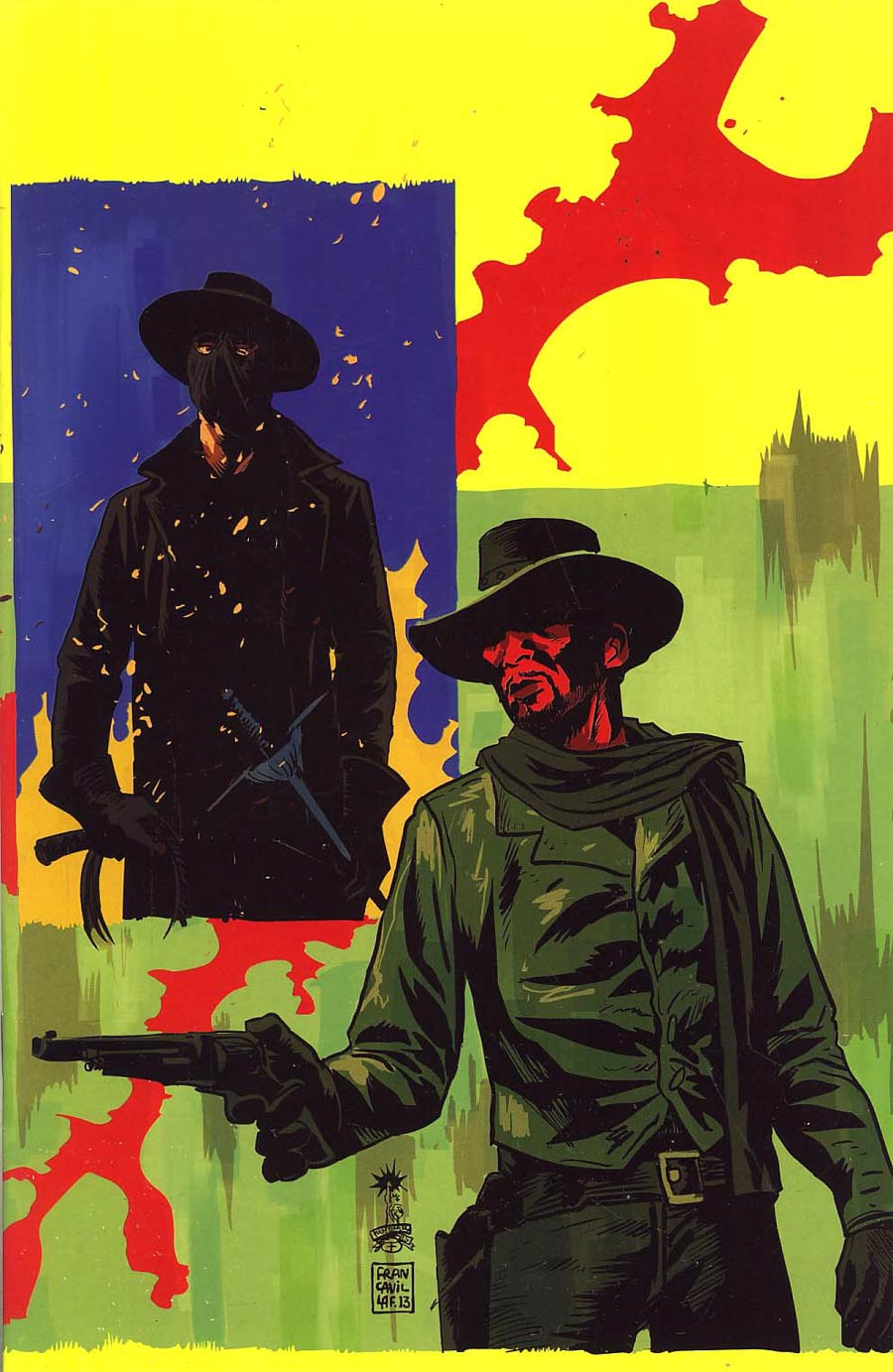 Django Zorro #4 Cover D Incentive Francesco Francavilla Virgin Cover