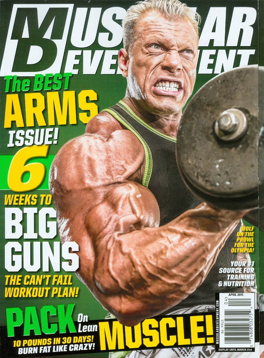 Muscular Development Magazine Vol 52 #4 Apr 2015