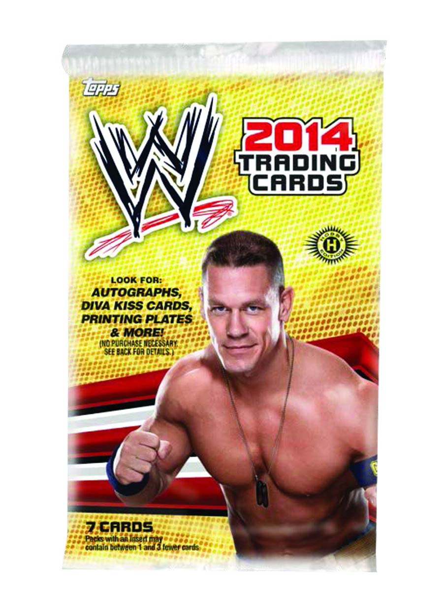 Topps 2015 WWE Trading Cards Pack