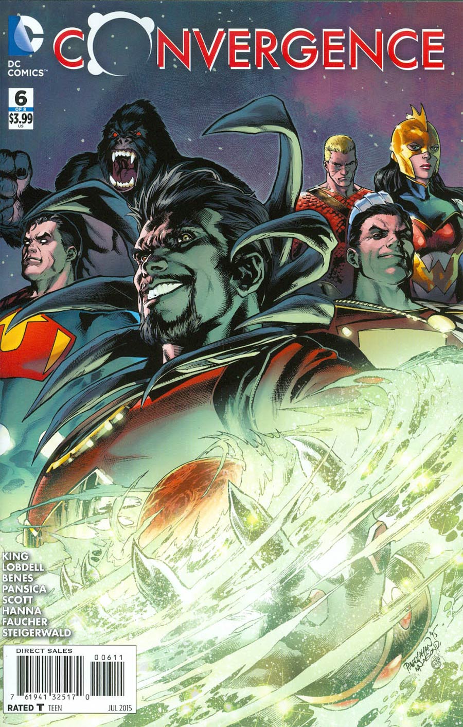 Convergence #6 Cover A Regular Carlo Pagulayan Cover