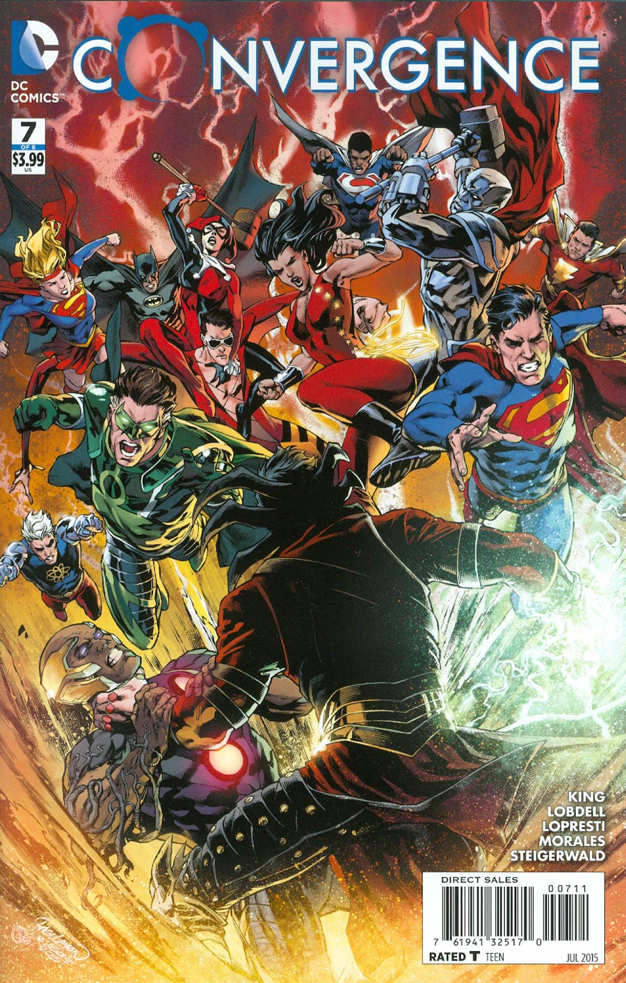 Convergence #7 Cover A Regular Carlo Pagulayan Cover