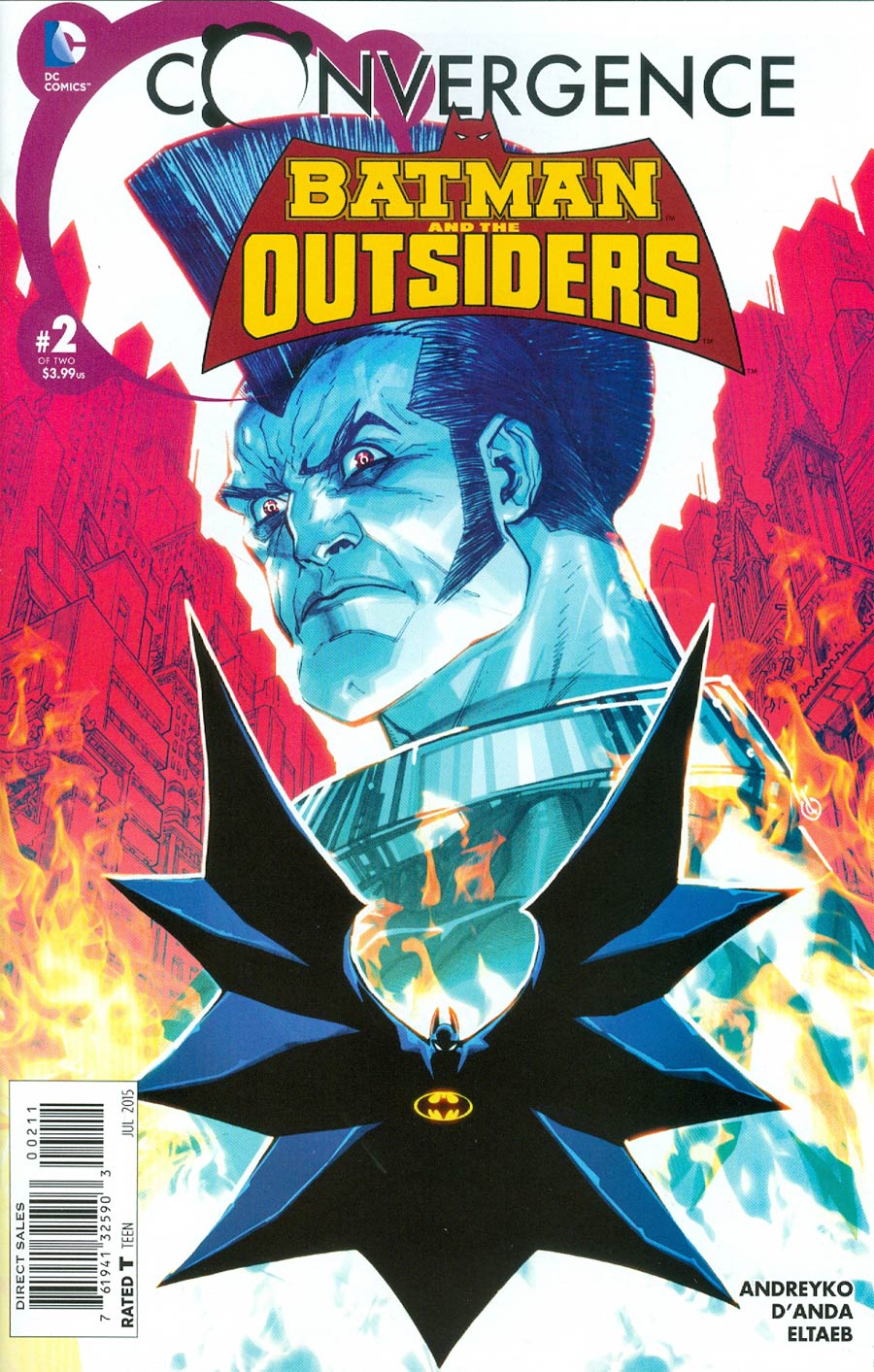 Convergence Batman And The Outsiders #2 Cover A Regular Carlos Danda Cover