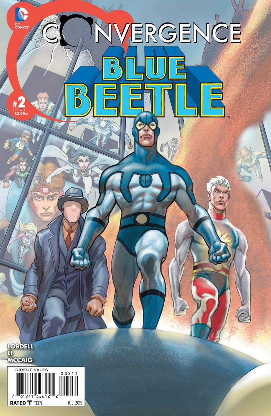 Convergence Blue Beetle #2 Cover A Regular Bret Blevins Cover