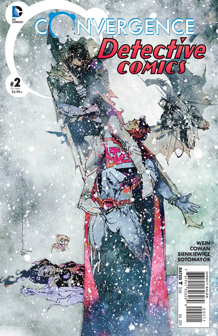 Convergence Detective Comics #2 Cover A Regular Bill Sienkiewicz Cover