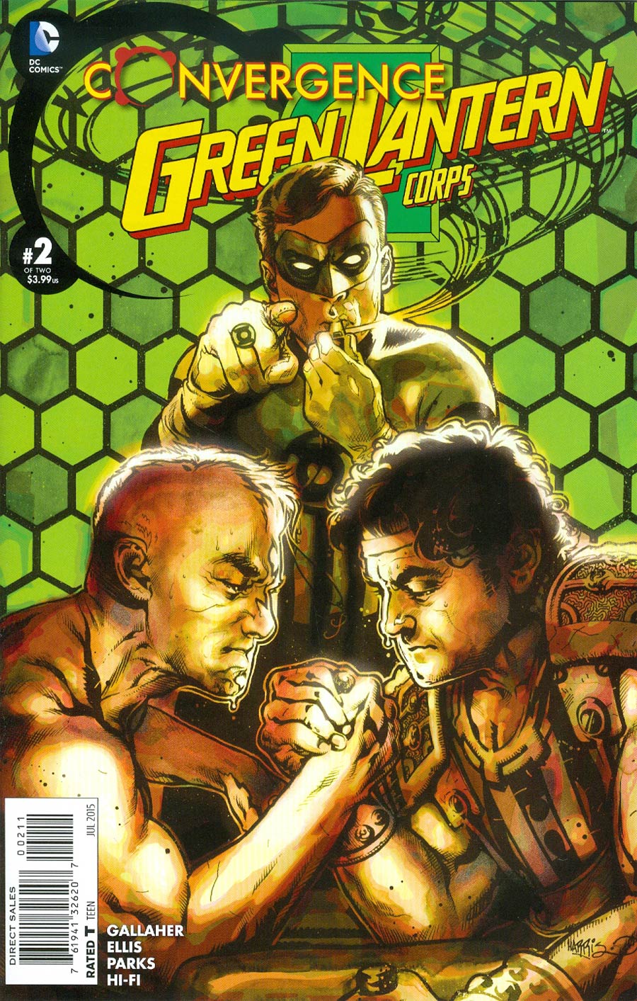 Convergence Green Lantern Corps #2 Cover A Regular Tony Harris Cover