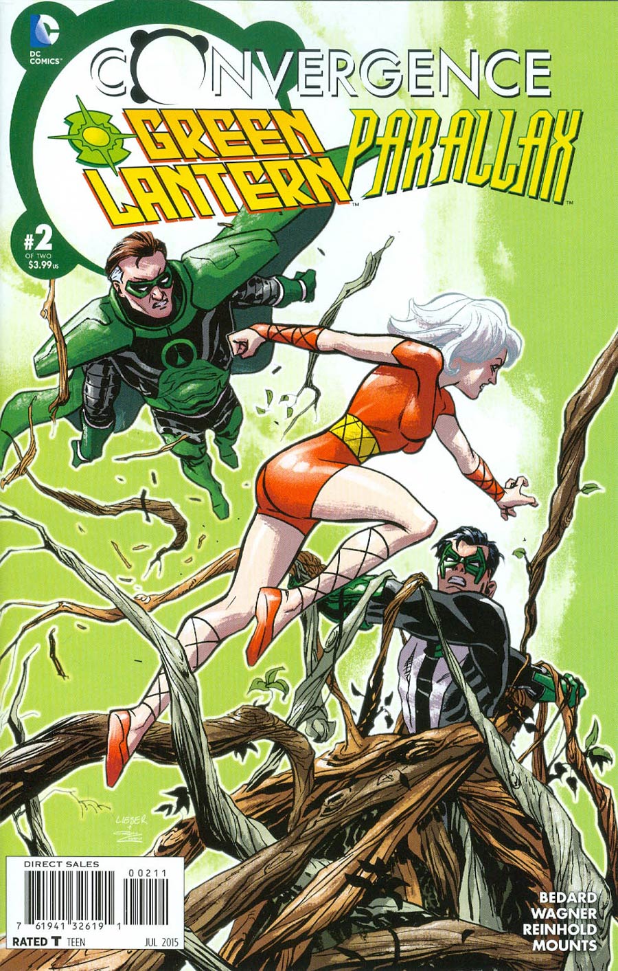 Convergence Green Lantern Parallax #2 Cover A Regular Steve Lieber Cover