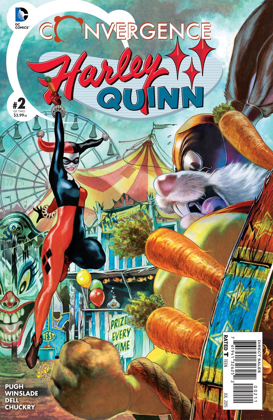 Convergence Harley Quinn #2 Cover A Regular Steve Pugh Cover