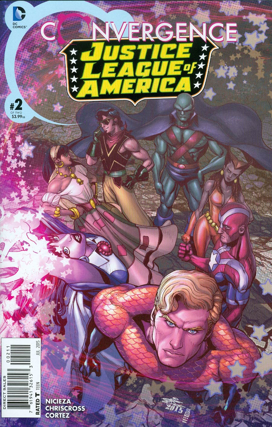 Convergence Justice League America #2 Cover A Regular Chriscross Cover
