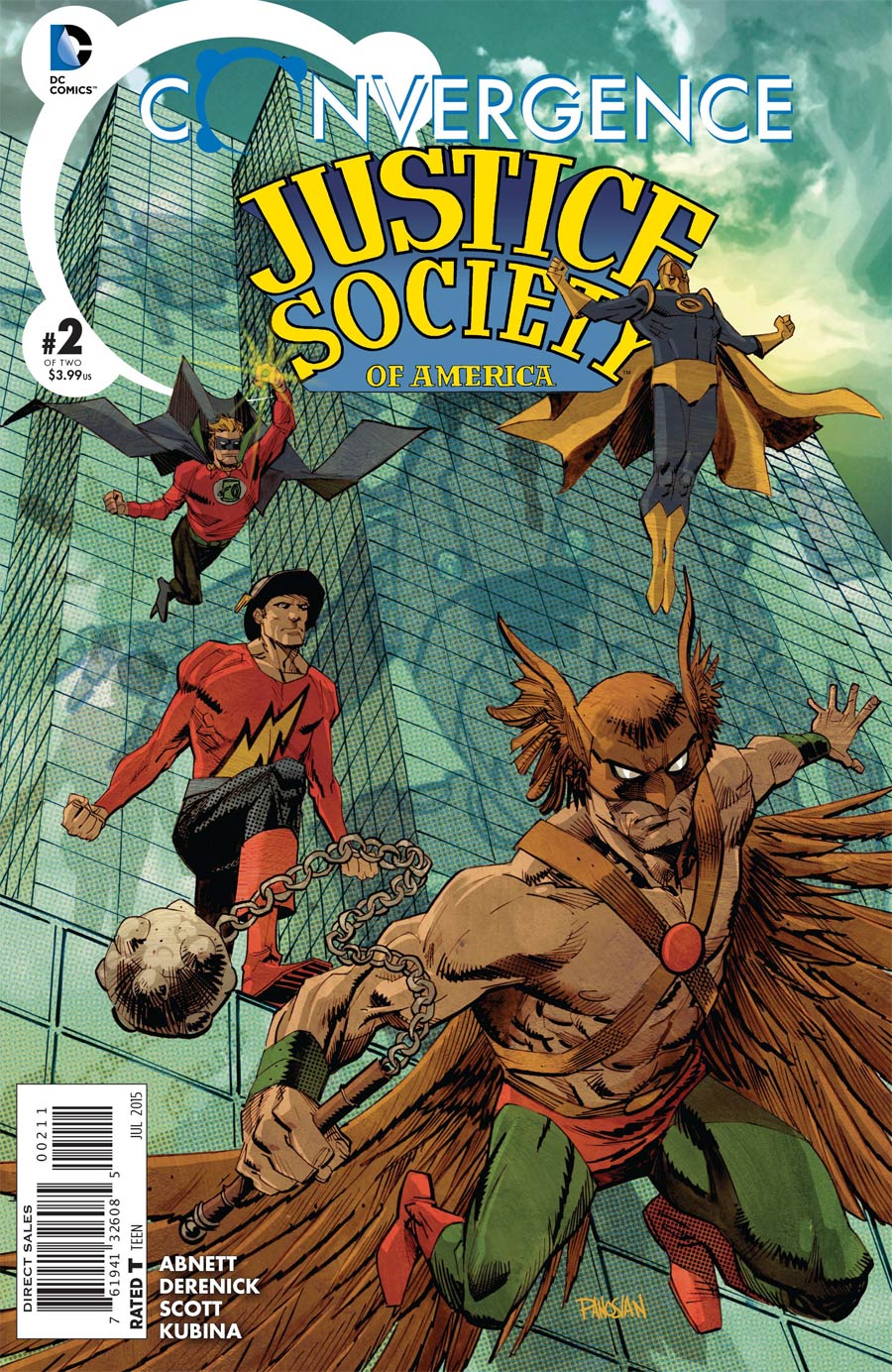 Convergence Justice Society Of America #2 Cover A Regular Dan Panosian Cover