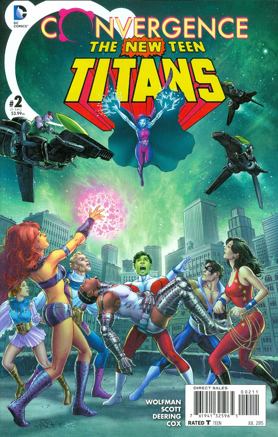 Convergence New Teen Titans #2 Cover A Regular Nicola Scott Cover