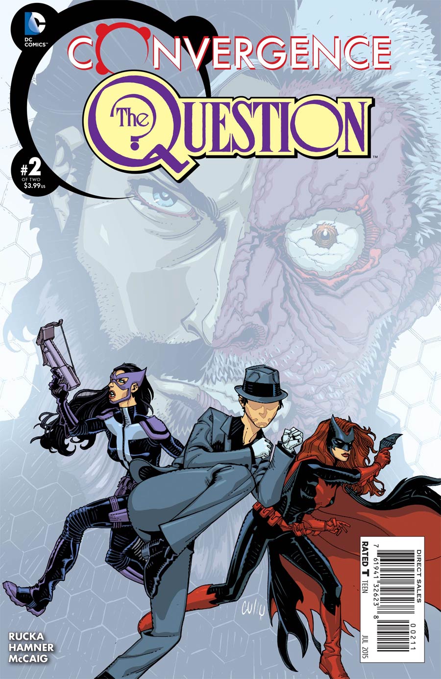 Convergence Question #2 Cover A Regular Cully Hamner Cover