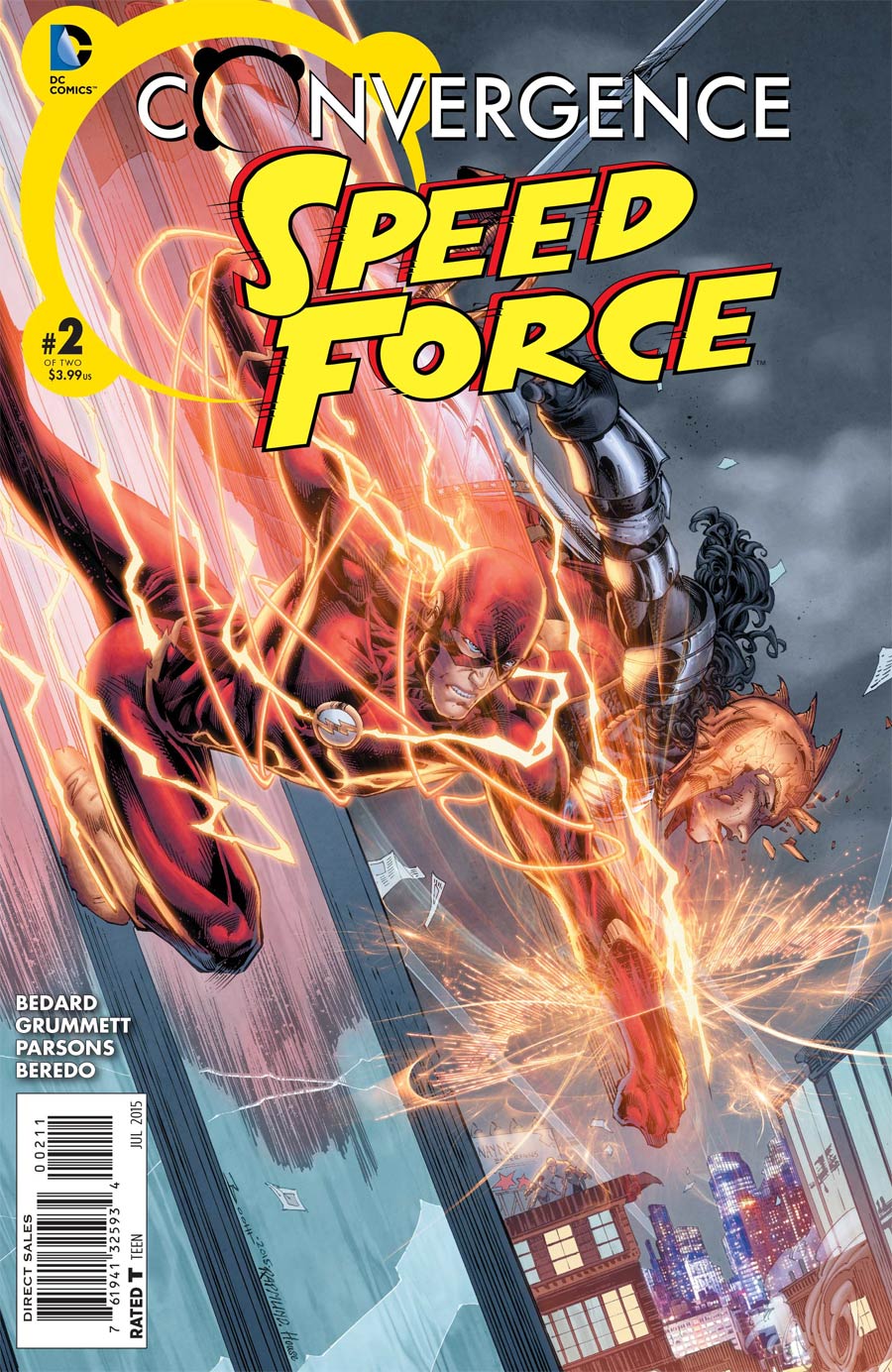 Convergence Speed Force #2 Cover A Regular Brett Booth Cover
