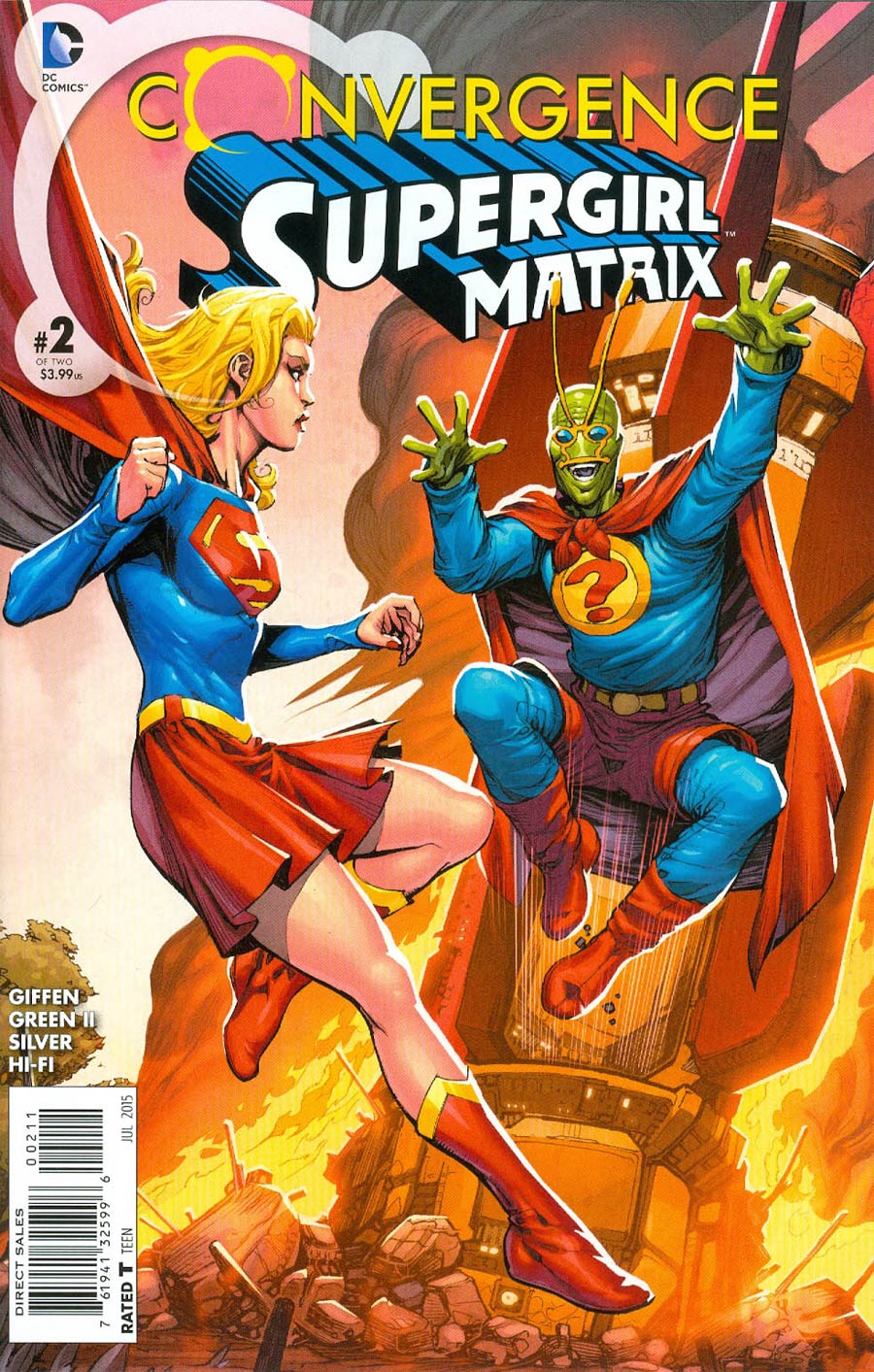 Convergence Supergirl Matrix #2 Cover A Regular Howard Porter Cover