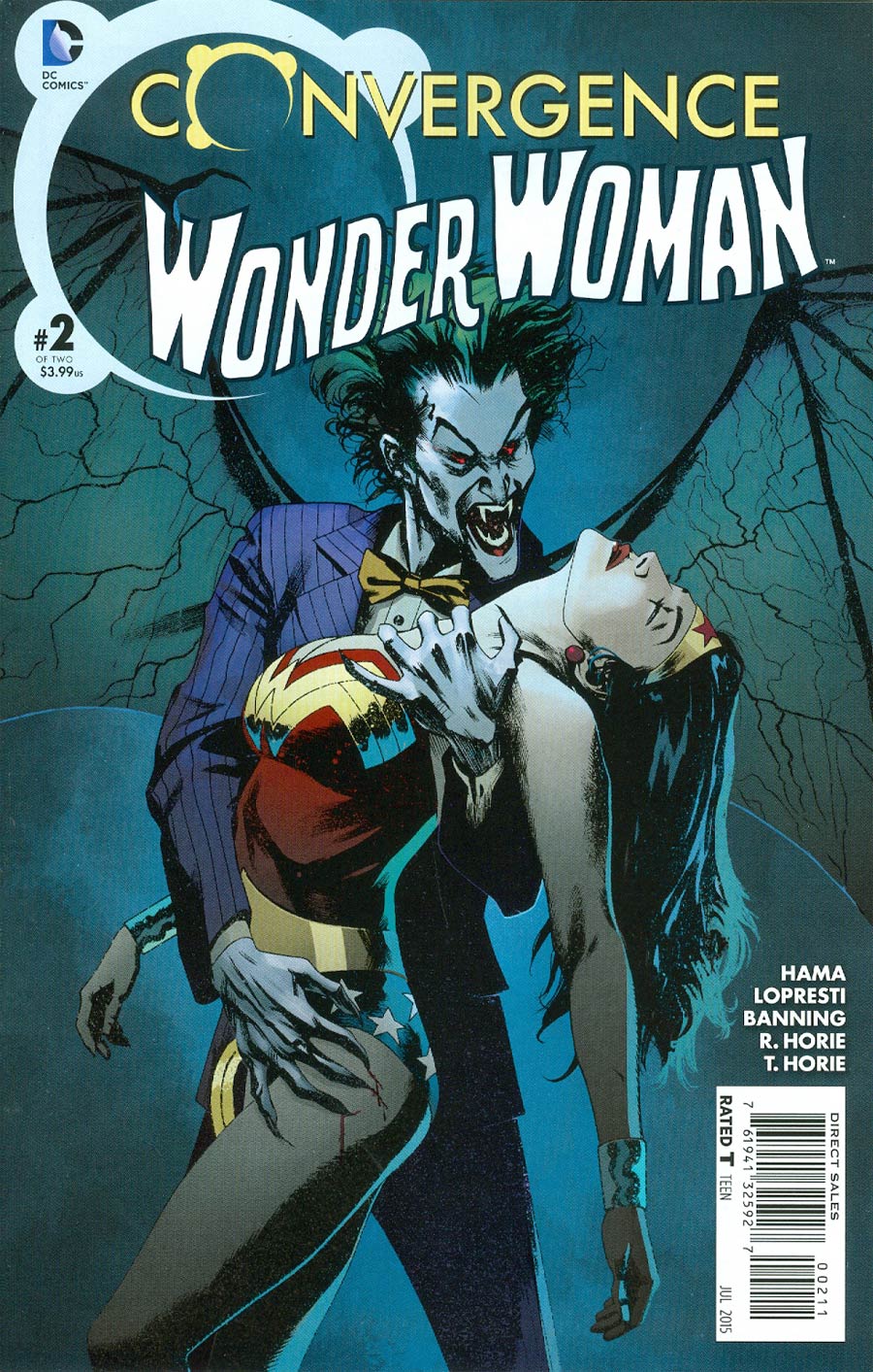 Convergence Wonder Woman #2 Cover A Regular Joshua Middleton Cover