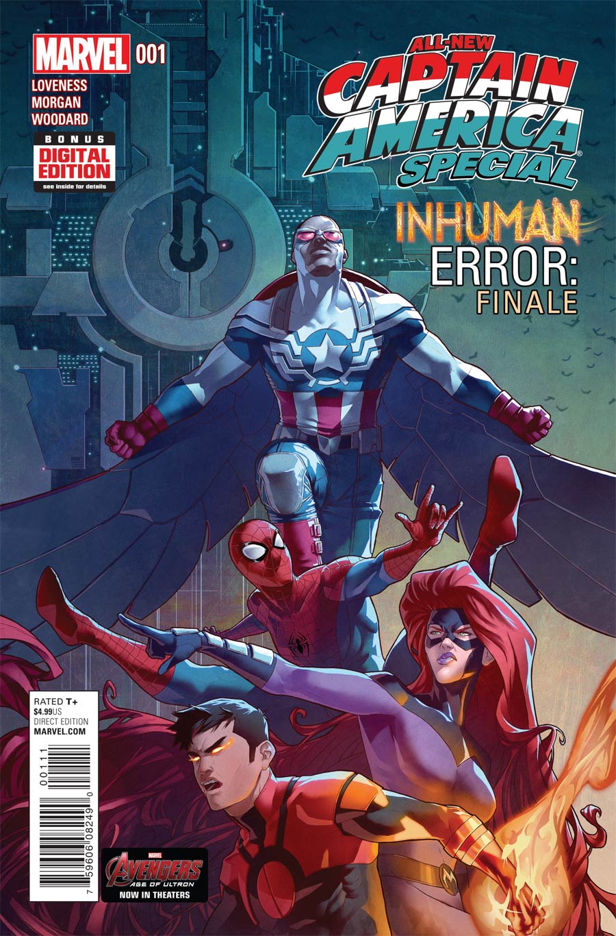 All-New Captain America Special #1 Cover A Regular Jamal Campbell Cover (Inhuman Error Part 3)