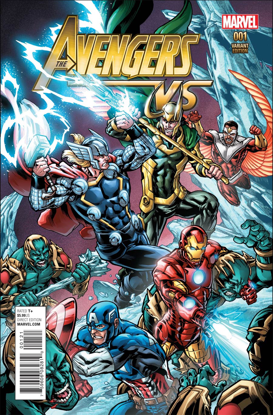 Avengers vs #1 Cover B Variant Michael Ryan Cover