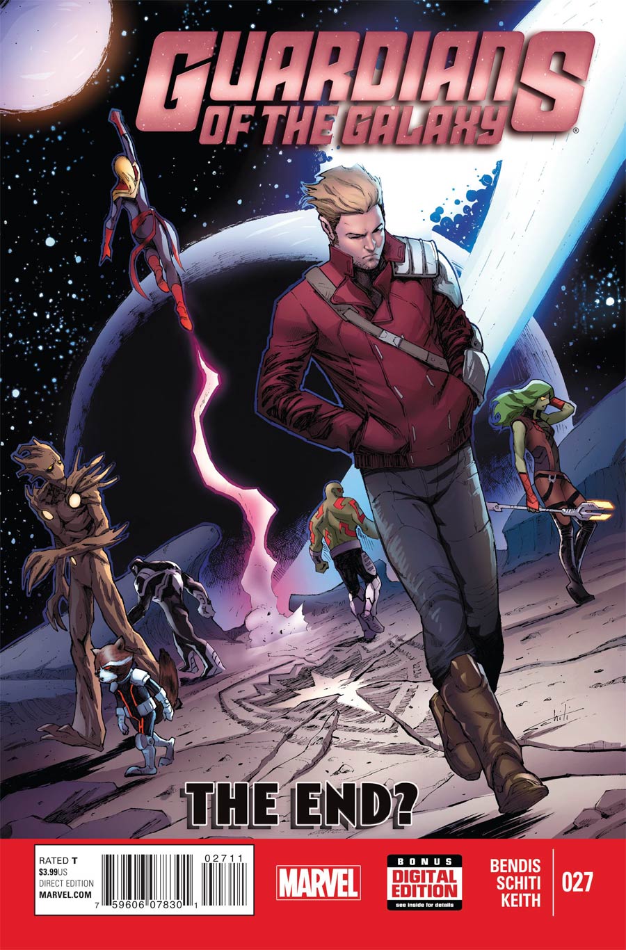 Guardians Of The Galaxy Vol 3 #27 Cover A Regular Valerio Schiti Cover