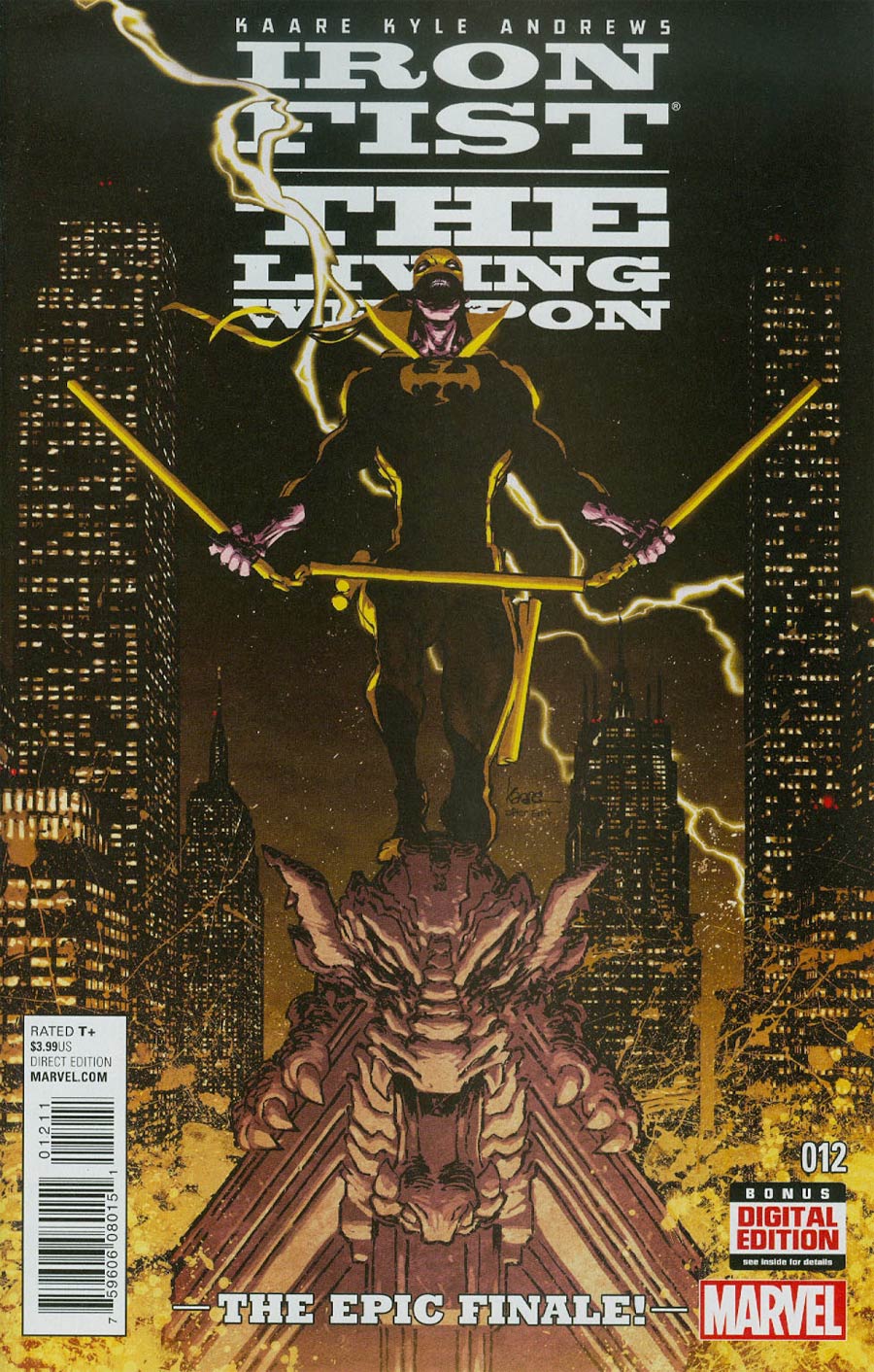 Iron Fist Living Weapon #12