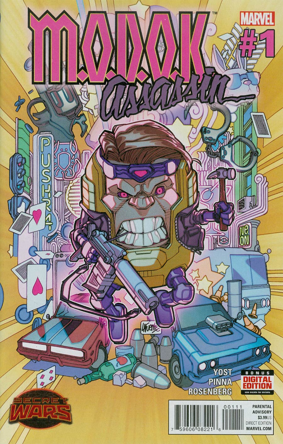 MODOK Assassin #1 Cover A Regular David Lafuente Cover (Secret Wars Warzones Tie-In)