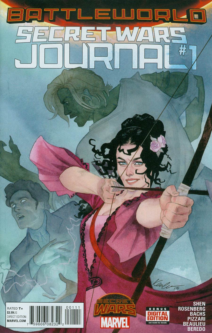 Secret Wars Journal #1 Cover A Regular Kevin Wada Cover (Secret Wars Battleworld Tie-In)